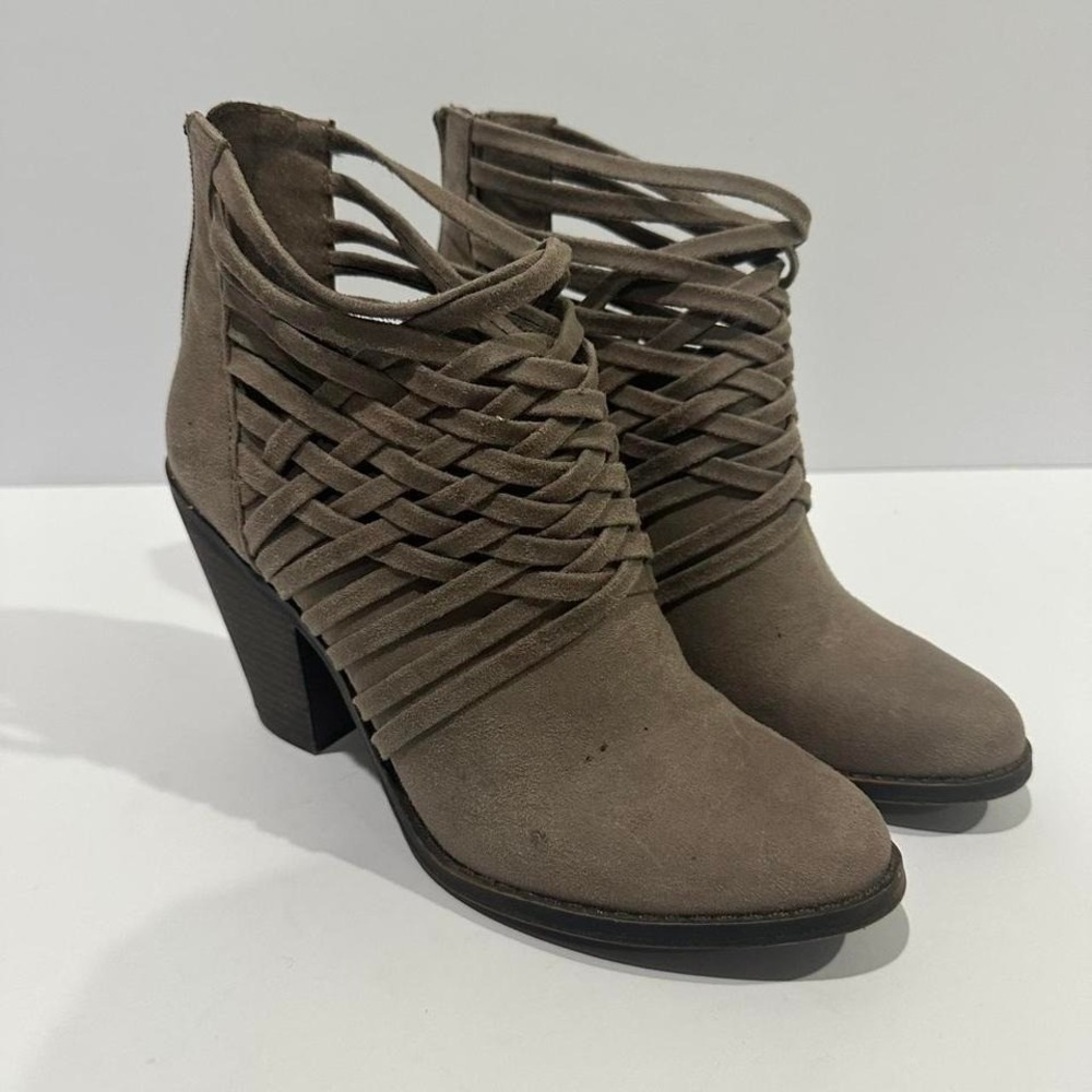 Brown Wedge Heels size. 8.5